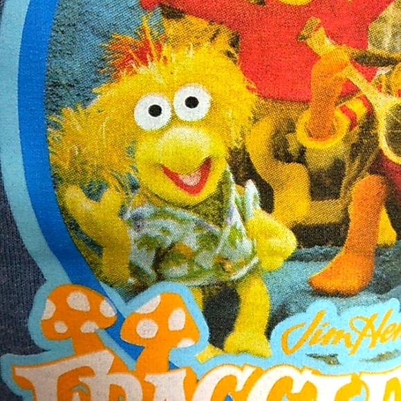 Y2K Fraggle Rock Ringer Tee - Picture 6 of 9